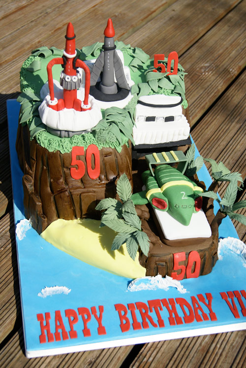 Thunderbirds Are Go Birthday Cake Thunderbirds Are Go Birthday Cake