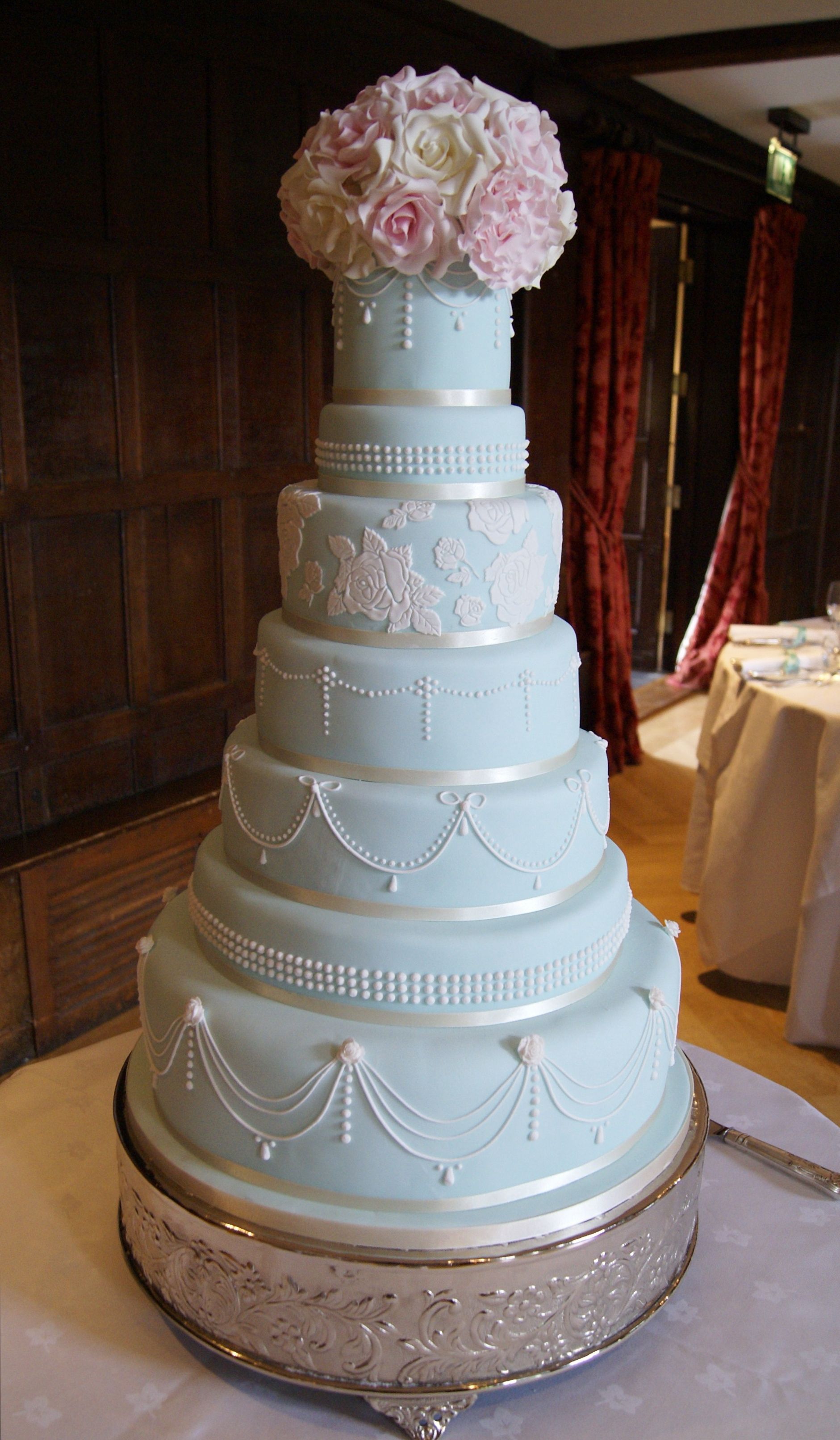 Wedding Cake at Great Fosters, Egham Surrey