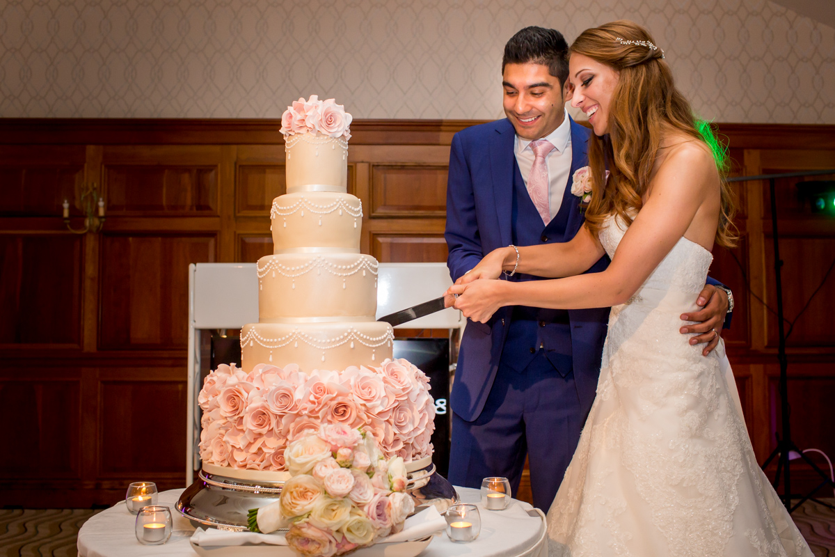 Luxury Wedding Cakes at Pennyhill Park, Surrey