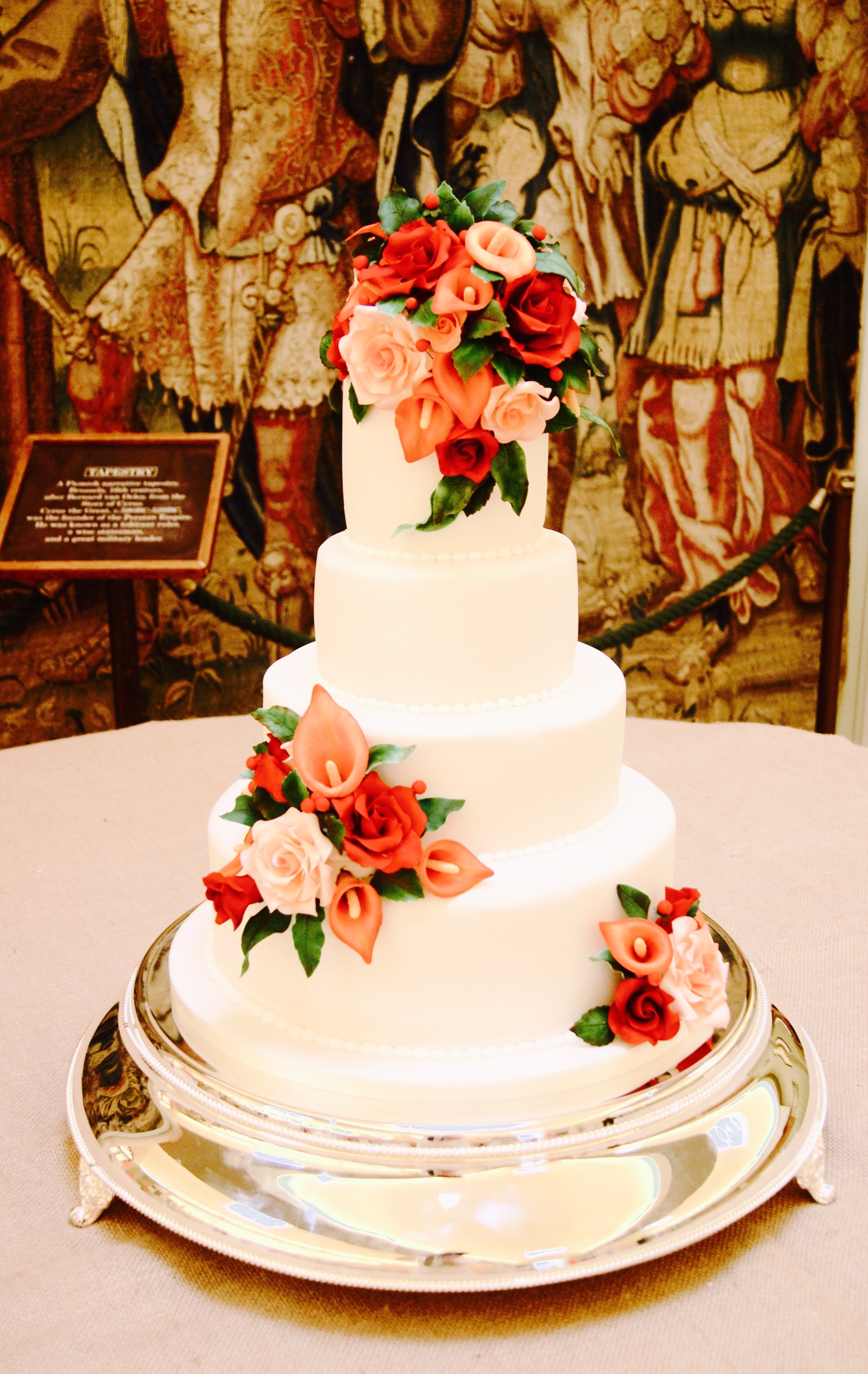 Autumnal Wedding Cakes – Hever Castle