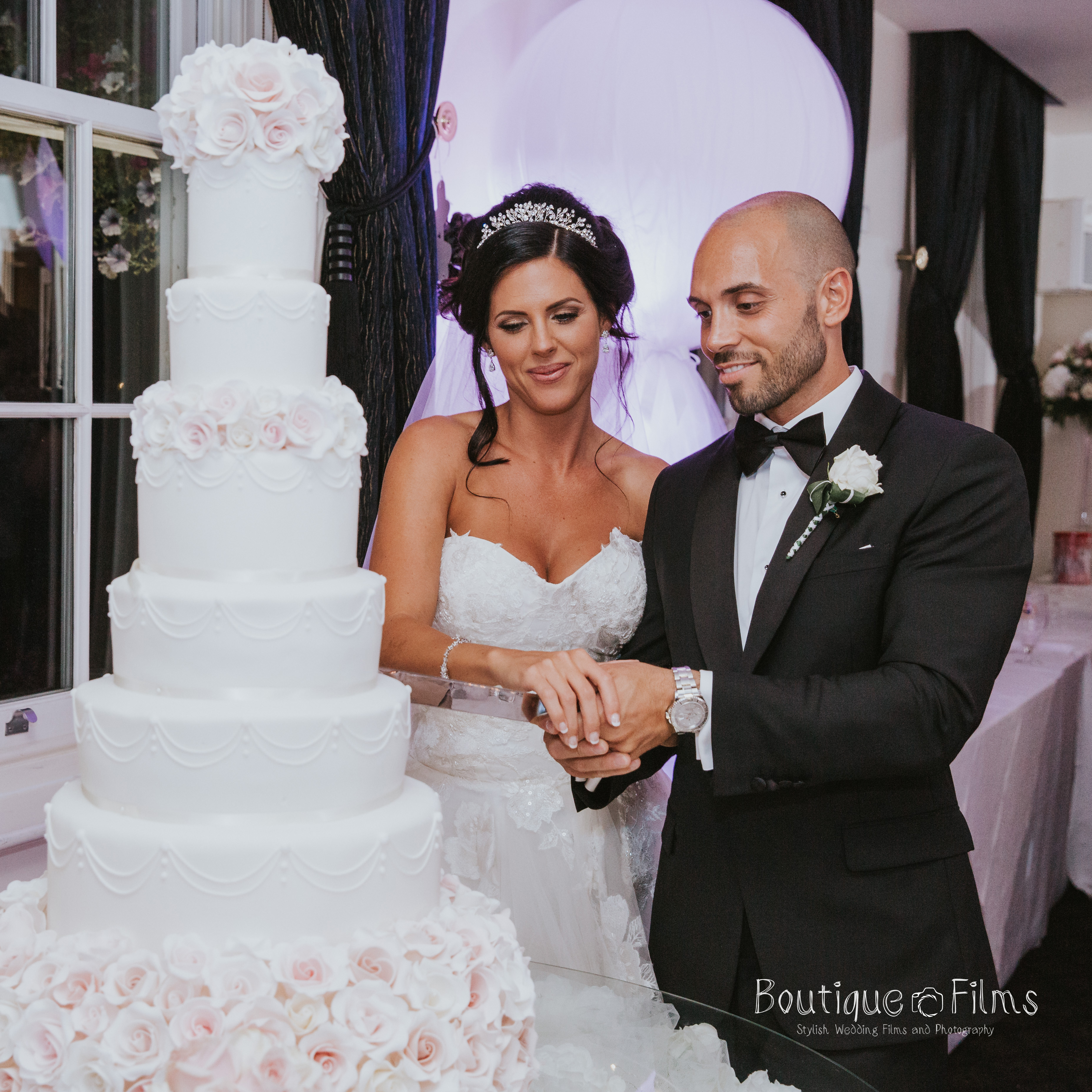 Wedding Cakes at Orsett Hall Essex