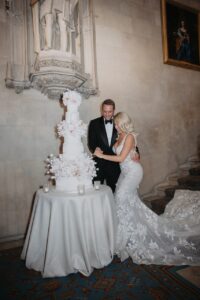 Luxury Grand Wedding Cake at Raffles London
