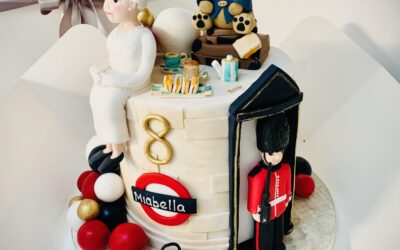 London Themed Cake