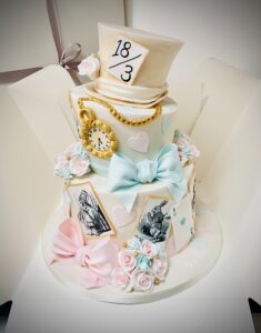 Alice in Wonderland Party Cake. Luxury Party Cakes in Mayfair