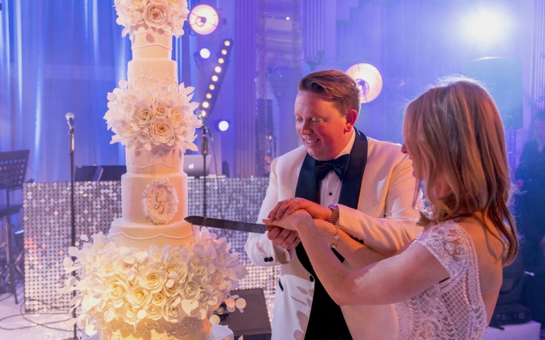 Wedding Cake at Raffles